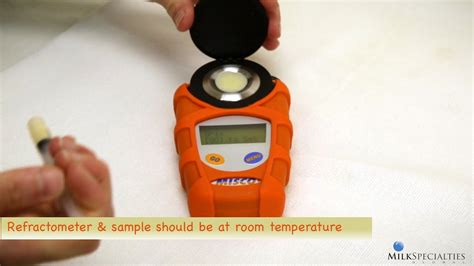 how to use a refractometer for colostrum|what is igg in colostrum.